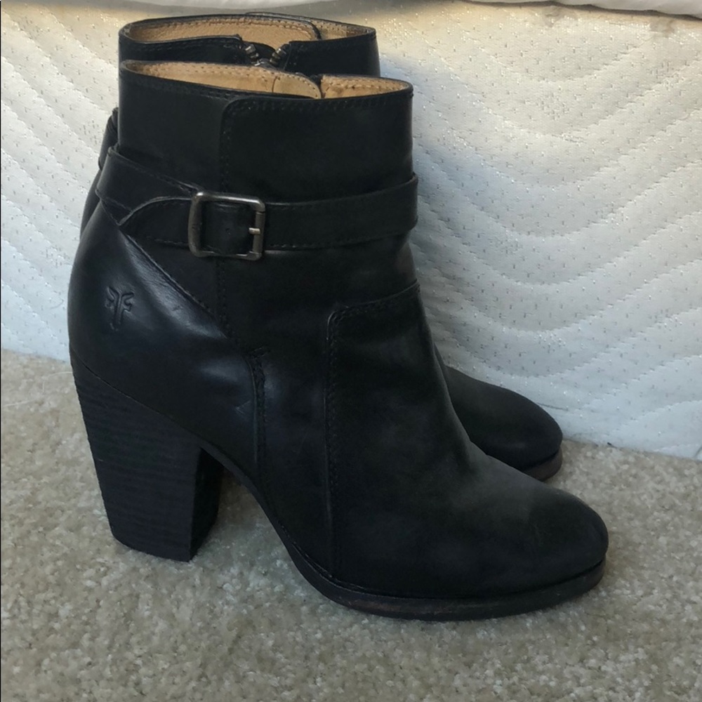 Black Frye Patty Booties